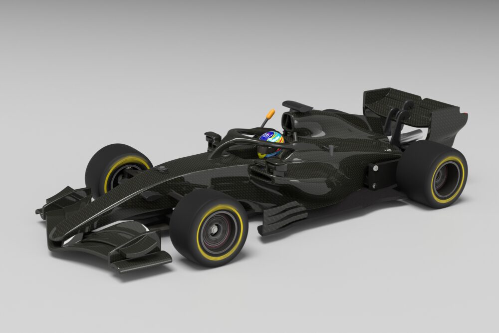 タミヤF104用の2026フォーミュラボディ